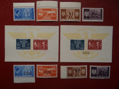 Romania , Fratia de arme romano-germana , Lp 146 I+II+III+IV - MNH/** - Lot (2) foto