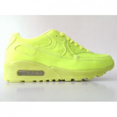 Adidasi Nike Air Max Unisex Verde Neon foto