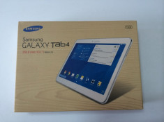 Tableta Samsung Tab 4 10.1 16GB 4G WHITE - (procesor QUAD CORE) NOUA / Cutie / SIGILATA foto
