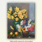Aranjament floral (2) - tablou ulei pe panza 30x40cm, livrare gratuita in 24h