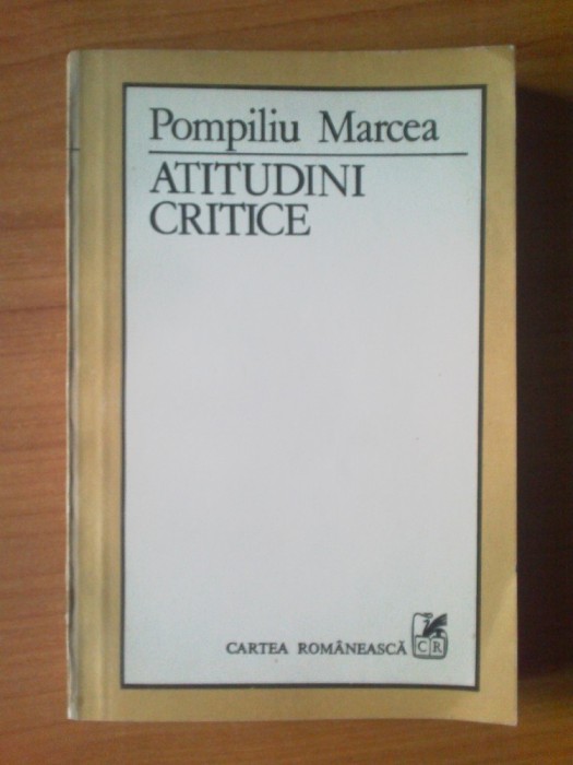 k2 Atitudini critice - Pompiliu Marcea