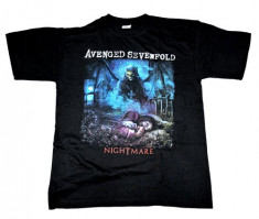 tricou Avenged Sevenfold &amp;amp;quot; nightmare &amp;amp;quot; foto