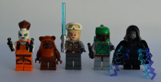 Oferta Minifigurine Lego Star Wars originale: sw002b: Boba Fett - Bluish Grays - Dark Red Helmet Highlights 25lei / buc foto