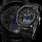 NOU-Superb Ceas militar/sport Dual Display rezistent la Apa,Timer,StopWatch