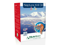 Neptune Krill Oil-Omega 369 pentru copii, Vitamina D3, acizi grasi, 120 capsule foto