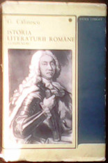 ISTORIA LITERATURII ROMANE. COMPENDIU. foto