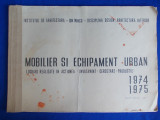 MOBILIER SI ECHIPAMENT URBAN - INST. DE ARHITECTURA &#039;&#039;ION MINCU&#039;&#039;- 1974/1975