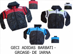 GECI ADIDAS BARBATI - GROASE CAPTUSITE LA INTERIOR . PTR IARNA, MODEL 2015, LIVRARE GRATUITA foto