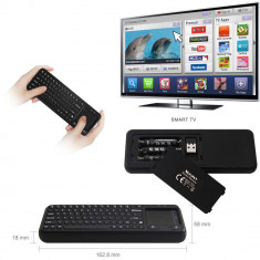 tastatura air mouse tastatura wireless Keyboard Remote Android TV Mini Tastatura Measy RC8 Fly Air Mouse 2.4G USB Wireless Keyboard.LIVRARE IMEDIATA! foto