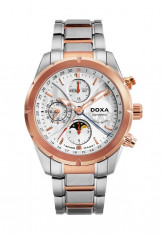 Ceas de lux Doxa Trofeo Limited Steel Gold, original, nou, cu factura si garantie! foto