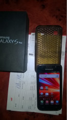 Samsung I9001 Galaxy S Plus, la cutie, husa, factura foto