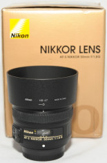 Obiectiv Nikon AF-S 50mm 1.8G foto