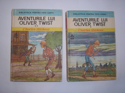 CHARLES DICKENS - AVENTURILE LUI OLIVER TWIST VOL.1.2.,rf6/2,RF12./2 foto