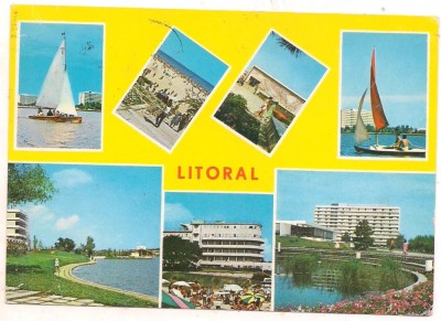 #carte postala(marca fixa)-LITORAL foto