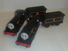 TOMY/TrackMaster trenulet baterii - Thomas and Friends locomotivele motorizate cu nr.9 si 10 DONALD si DOUGLAS - transport GRATUIT la plata in avans foto