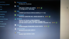 Ultrabook Asus i7, 6 gb ram, nvidia gt740m 2 gb foto