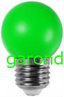 Bec cu led, ornamental, 0,8W - dulie E27 - lumina verde/6645 foto