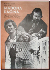 Madona pagana - Afis Romaniafilm film maghiar din 1980 gen Piedone, afise filme Epoca de Aur, cinema, filmele copilariei foto