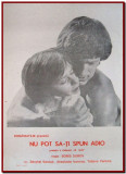 Nu pot sa-ti spun adio - Afis Romaniafilm film sovietic 1982 cinema Epoca de Aur