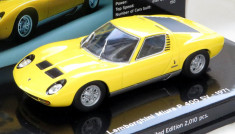 Minichamps Lamborghini Miura P400SV 1971 serie lim 2,010buc 1:43 foto