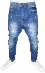 (NOU) BLUGI CONICI CU TUR LASAT - MODEL EXCLUSIV - SKINNY / SLIM - (TOATE MARIMILE: 28, 29, 30, 31, 32, 33, 34) foto