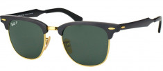 Ochelari de soare Ray-Ban Aluminum Clubmaster RB3507 Club master Originali foto