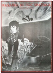 Pasarea de foc spatiala - Afis Romaniafilm film japonez din 1980, afise filme Epoca de Aur, cinema, filmele copilariei, desene animate, Space Firebird foto
