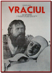 Vraciul (tip foto) - Afis Romaniafilm film polonez din 1982, afise filme Epoca de Aur, cinema, filmele copilariei foto