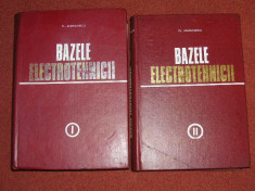 Plautius Andronescu - Bazele electrotehnicii - (2 vol) foto