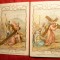 2 Ilustrate- Iconite- Patimile lui Hristos -Ed.Ciocolateria D&#039;Aiguebelle ,Franta ,interbelice