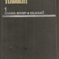 (C5053) DOAMNA BOVARY, SALAMMBO DE FLAUBERT, EDITURA UNIVERS, 1979, TRADUCERE DE DEMOSTENE BOTEZ SI ALEXANDRU HODOS