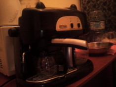 Aparat de Cafea Delonghi Combi BCO 120, 1700 W, Espresso, Cappuccino, Cafea la filtru foto