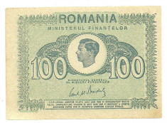 ROMANIA 100 LEI 1945 UNC [14] P-78 foto