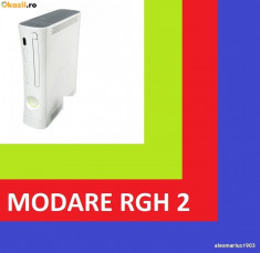 XBOX 360 -MODAT RGH COMPATIBIL CU TOATE JOCURILE APARUTE !!! foto