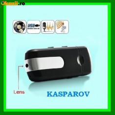 Mini Camera Ascunsa in USB Stick Spion U8 , Spy DVR, VIDEO / FOTO / REPORTOFON /USB , SENZOR MISCARE, VIBRATII, HD 720x480 + Livrare Gratuita foto