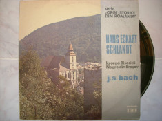 Hans Eckart Schlandt-la orga bisericii Negre din Brasov*vinil foto