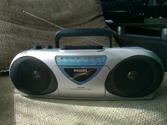 Radiocasetofon Philips AQ5150, mini boombox, ca nou. foto