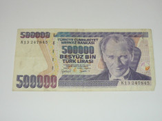 500000 lire 1970 - TURCIA - 2+1 gratis toate produsele la pret fix - RBK6719 foto