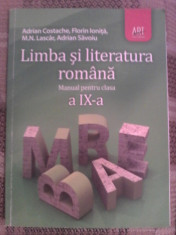 Limba si literatura romana cls. a IX-a foto