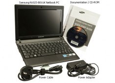 Netbook Samsung N102S 10,1 Intel Atom N2100 Hard 320Gb 2Gb Ddr3 Windows 7 Webcam foto