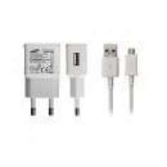 Incarcator microUSB Samsung Galaxy 550 2000mAh In Blister Alb foto