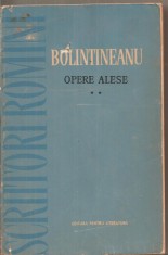 (C5037) OPERE ALESE DE BOLINTINEANU, EDITURA PENTRU LITERATURA, 1961, VOL.II, (2)