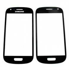 Geam Sticla Samsung Galaxy S3 Mini i8190 Black Original foto