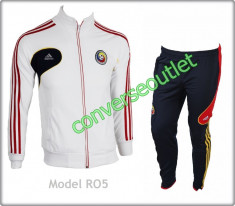 Trening ADIDAS Romania - Nationala Romaniei - Bluza si Pantaloni Conici - Modele si Culori diverse - Pret special - LIVRARE GRATUITA - foto