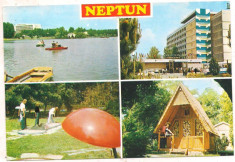 #carte postala(ilustrata)-NEPTUN-imagin din statiune foto