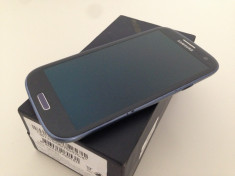 SAMSUNG I9300 GALAXY S3 16GB BLUE stare foarte buna , mecodat , PACHET COMPLET foto