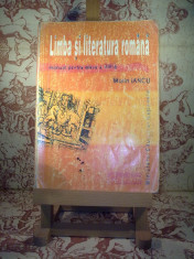 Marin Iancu - Limba si literatura romana manual pentru clasa a VIII a foto