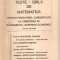 (C5034) TESTE GRILA DE MATEMATICA PENTRU PREGATIREA CANDIDATILOR LA ADMITEREA IN INVATAMANTUL SUPERIOR ECONOMIC PENTRU ANUL 1992 DE GHEORGHE CENUSA