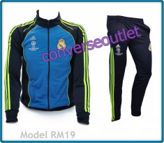 Trening ADIDAS REAL MADRID - UEFA Champions League - Bluza ADIDAS si Pantaloni Conici ADIDAS - Calitate Garantata - Pret special - LIVRARE GRATUITA foto