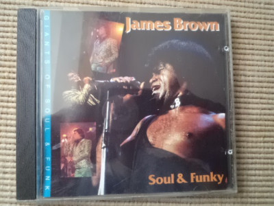 James Brown soul and Funky giants of soul and funk music cd disc muzica pop VG+ foto